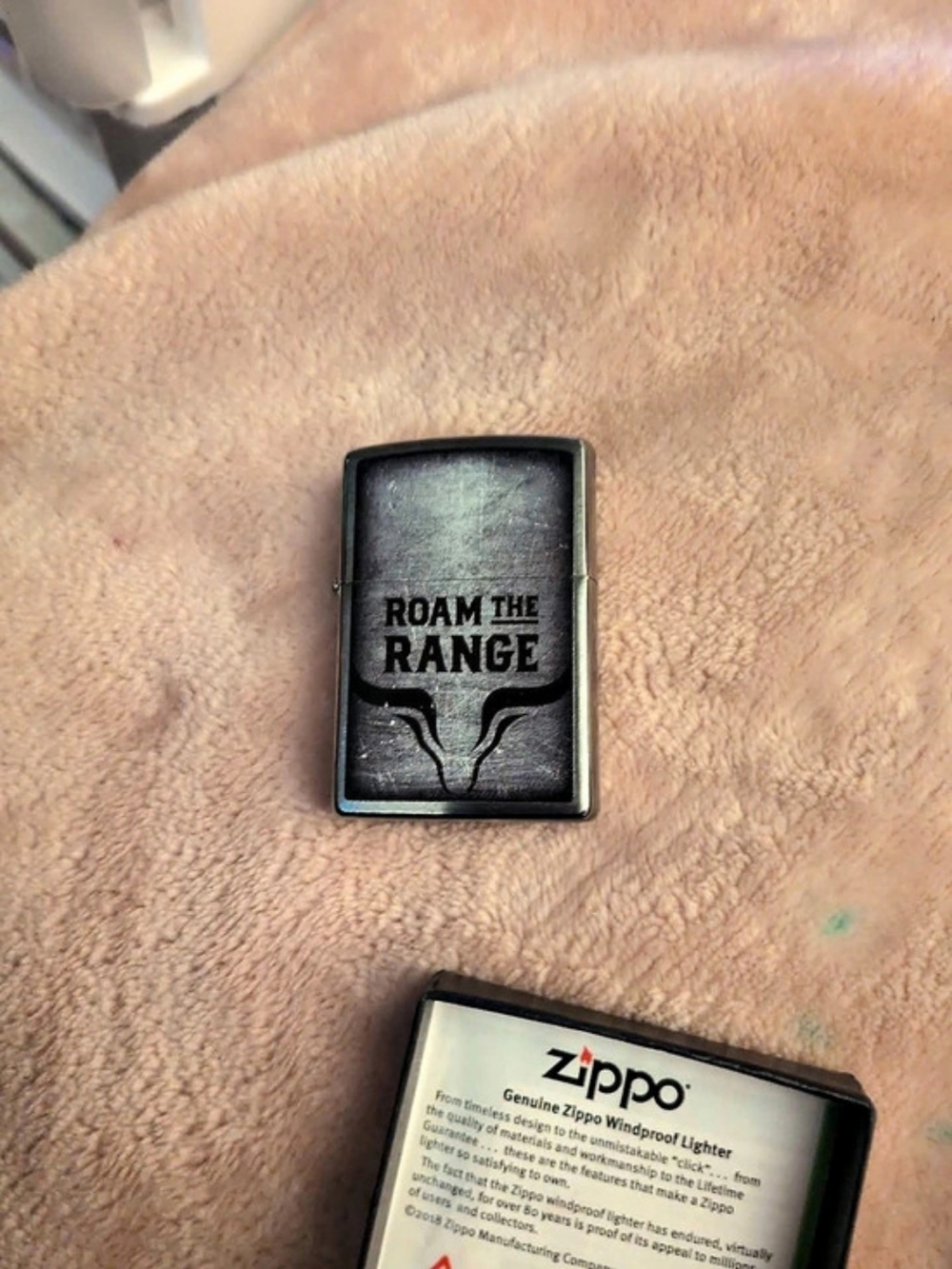 Zippo Roam the Range Black Gray NWT